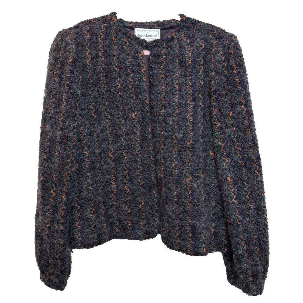Separates by Don Kenny Womens‎ Totally 80s Jacket Size 14 Mohair Grunge Vintage